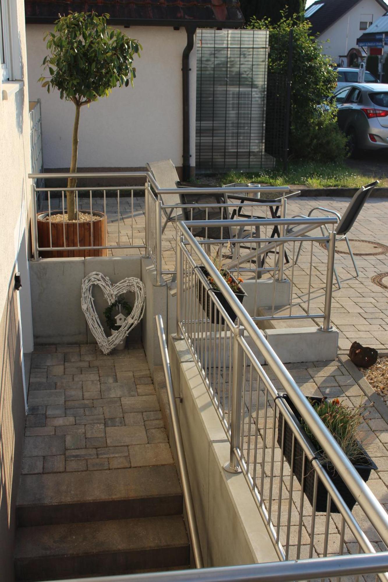 Ferienwohnung Am Weg Rust Esterno foto